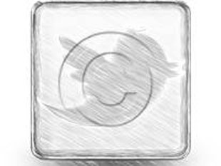 twitter Square 2 Sketch PPT PowerPoint Image Picture