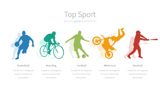 003 Sports PowerPoint Infographic pptx design