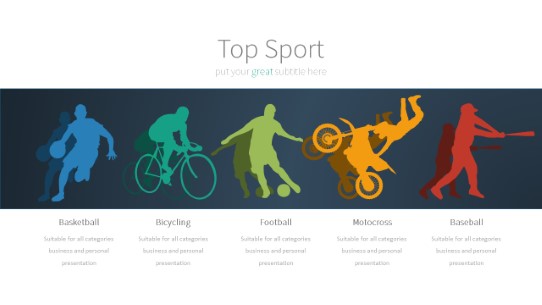 004 Sports PowerPoint Infographic pptx design