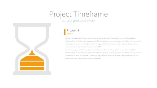 052 Hourglass PowerPoint Infographic pptx design