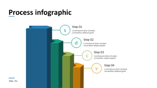 074 - Process Arrows PowerPoint Infographic pptx design
