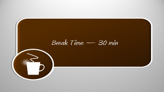 Coffee Break B PowerPoint PPT Slide design