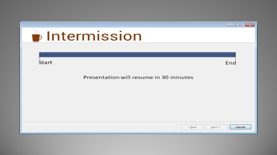 intermission loading A PowerPoint PPT Slide design