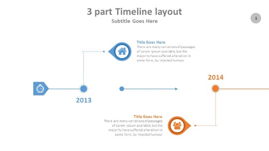 Timeline Line Scroll Slides PowerPoint PPT Slide design