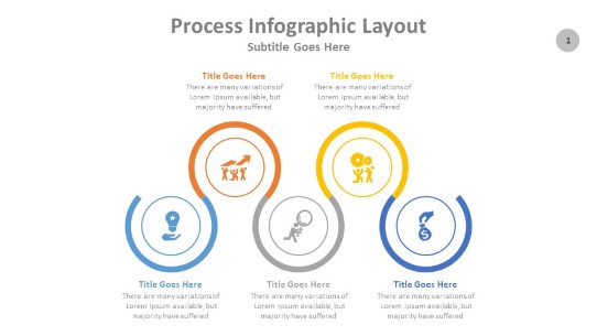Timeline Line Wraps PowerPoint PPT Slide design
