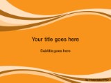 Download swoopie flow orange PowerPoint Template and other software plugins for Microsoft PowerPoint