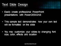 Abstract 1000 PowerPoint Template text slide design
