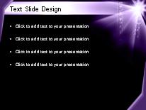 Binary Light Purple PowerPoint Template text slide design
