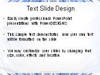 Burst Into Action Blue PowerPoint Template text slide design