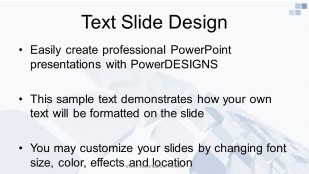 Color Tiles Widescreen PowerPoint Template text slide design