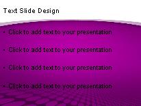 Downunder Purple PowerPoint Template text slide design
