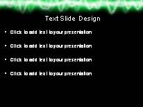 Energy Wave PowerPoint Template text slide design