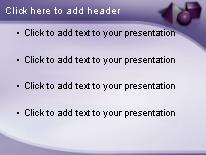 Geometry PowerPoint Template text slide design