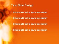 Honeycomb Chamber PowerPoint Template text slide design
