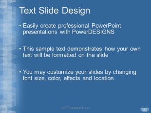 Stacked Blocks 02 PowerPoint Template text slide design