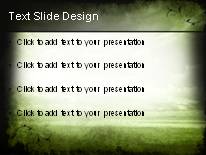 Textural Sky Green PowerPoint Template text slide design