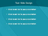 Wiredx Cyan PowerPoint Template text slide design