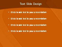 Wiredx Orange PowerPoint Template text slide design