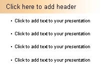 Circabar Tan PowerPoint Template text slide design