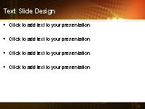 Lightmotion Orange PowerPoint Template text slide design