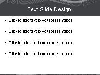 Motion Wave Gray2 PowerPoint Template text slide design