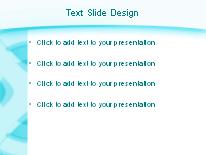 Rims Cyan PowerPoint Template text slide design