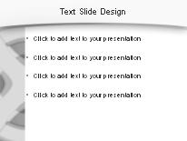 Rims Silver PowerPoint Template text slide design