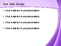 Sabstswoop Purple PowerPoint Template text slide design
