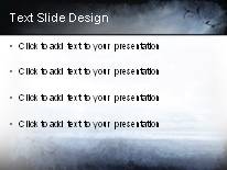 Textural Sky Blue PowerPoint Template text slide design