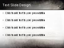 Textural Sky Gray PowerPoint Template text slide design