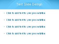 Wheels Blue PowerPoint Template text slide design