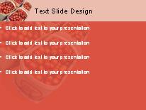 Tomato PowerPoint Template text slide design