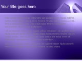 Building 05 Purple PowerPoint Template text slide design