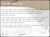 Music PowerPoint Template text slide design