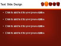 Apples And Oranges PowerPoint Template text slide design