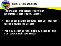 Change Yellow PowerPoint Template text slide design