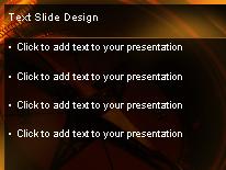 Dark Compass PowerPoint Template text slide design