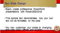 Excellent Support Red Widescreen PowerPoint Template text slide design