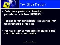 Global Merger PowerPoint Template text slide design