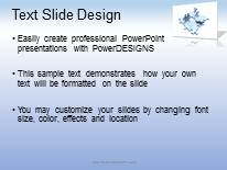 Puzzle Solved PowerPoint Template text slide design