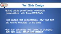 Questions Inspections Widescreen PowerPoint Template text slide design
