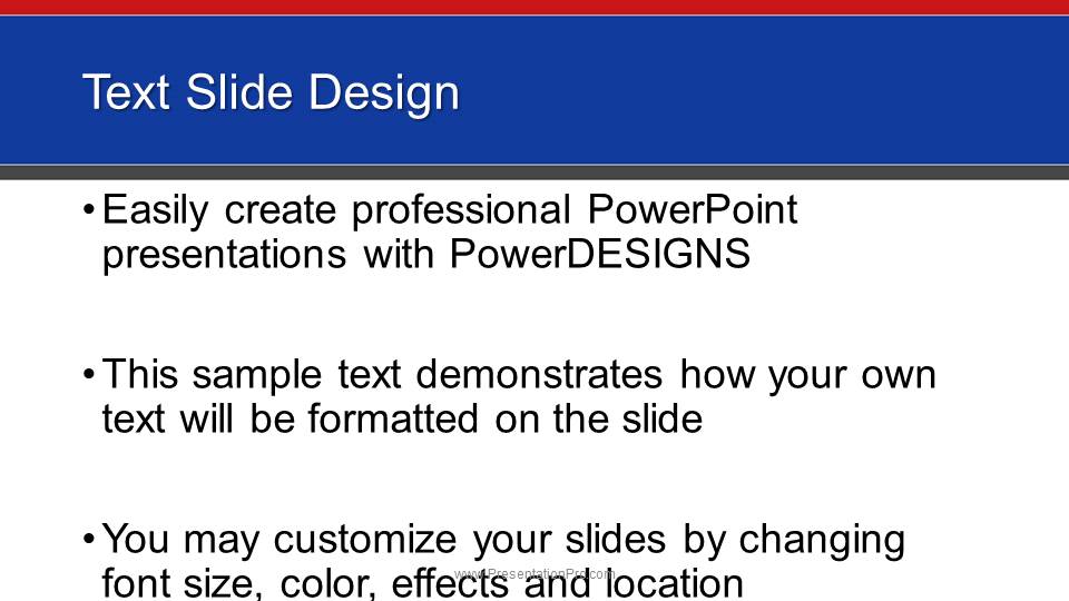 Saftey Key Widescreen PowerPoint Template text slide design