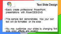 Thought Process Widescreen PowerPoint Template text slide design
