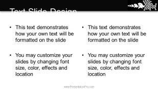 Bigger Fish 01 Widescreen PowerPoint Template text slide design
