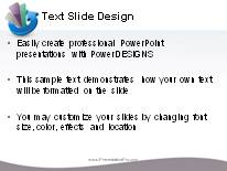 Growth Cycle 2 Gray PowerPoint Template text slide design