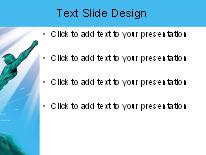 Hero01 PowerPoint Template text slide design