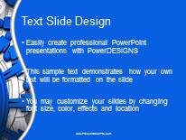 People Cogs Widescreen PowerPoint Template text slide design