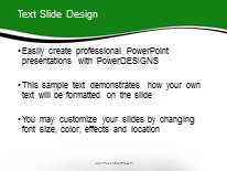 Planning Success PowerPoint Template text slide design