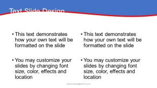 SWOT Crossword Widescreen PowerPoint Template text slide design