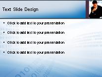Airport Business Thinker PowerPoint Template text slide design